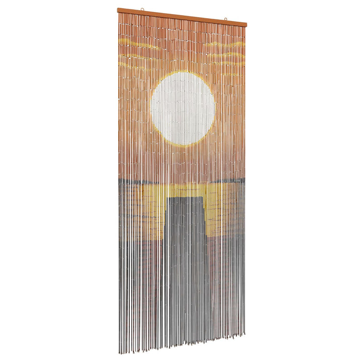Insekt Dør Gardin flerfarvet 200 x 90 cm Bambus