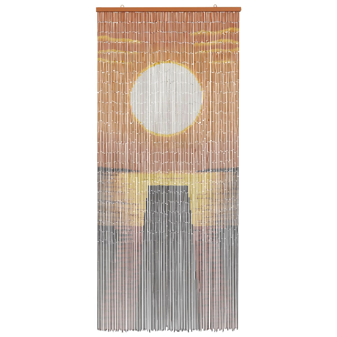 Insekt Dør Gardin flerfarvet 200 x 90 cm Bambus