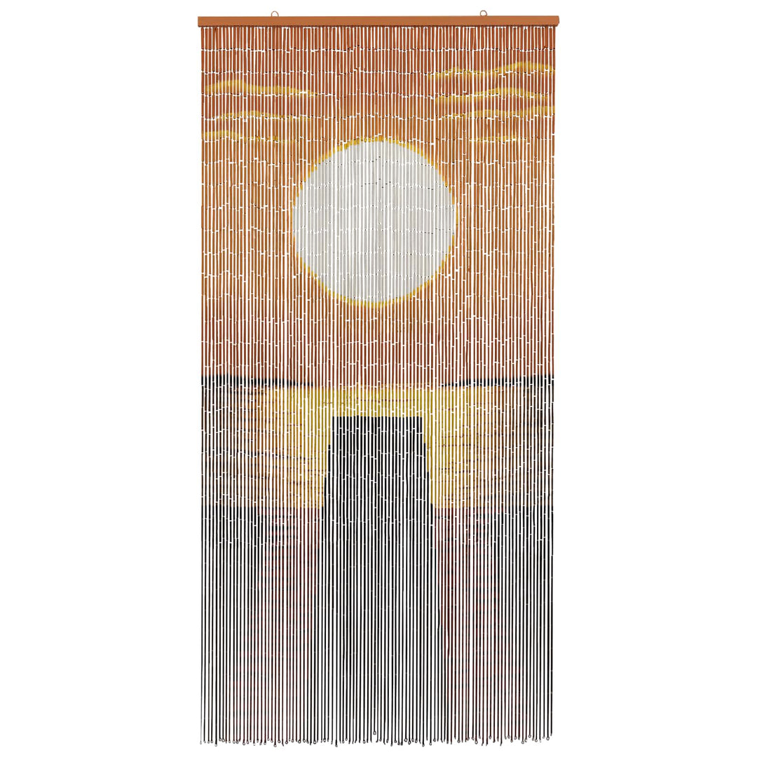 Insekt Dør Gardin flerfarvet 200 x 100 cm Bambus