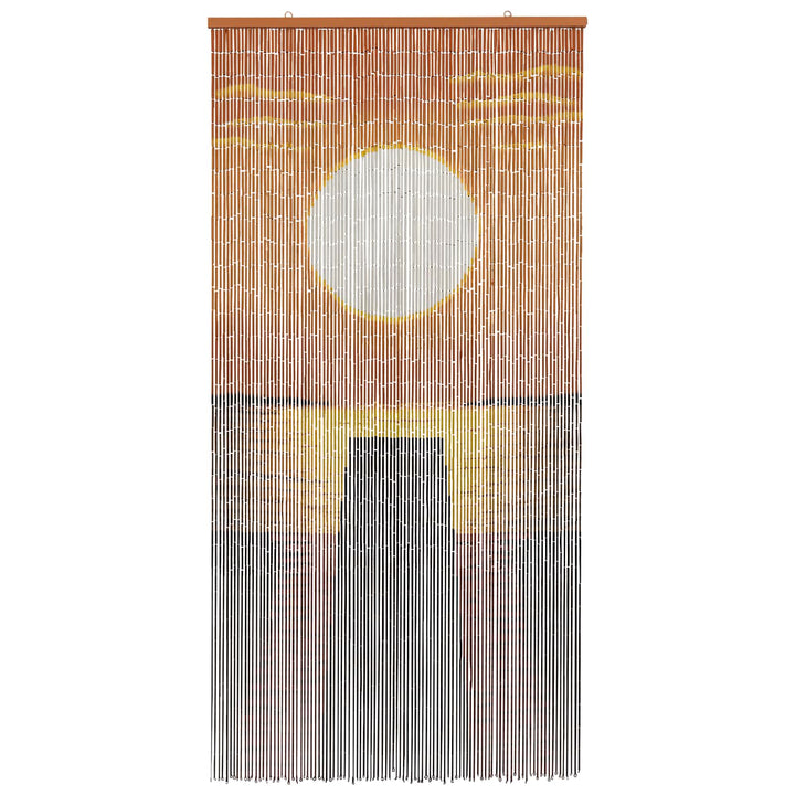 Insekt Dør Gardin flerfarvet 200 x 100 cm Bambus