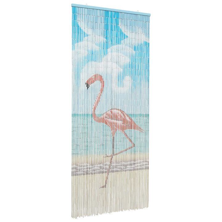 Insekt Dør Gardin flerfarvet 200 x 90 cm Bambus