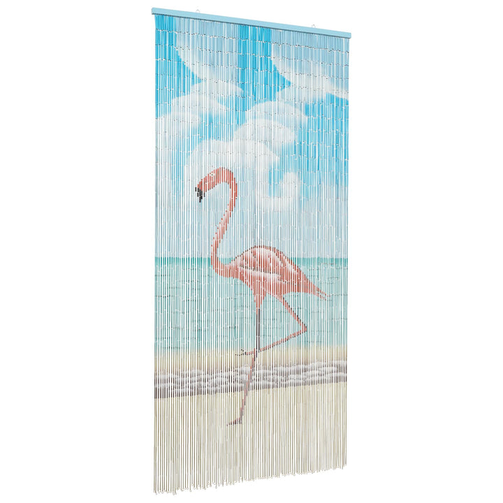 Insekt Dør Gardin flerfarvet 200 x 100 cm Bambus