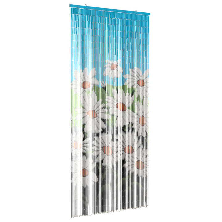 Insekt Dør Gardin flerfarvet 200 x 90 cm Bambus