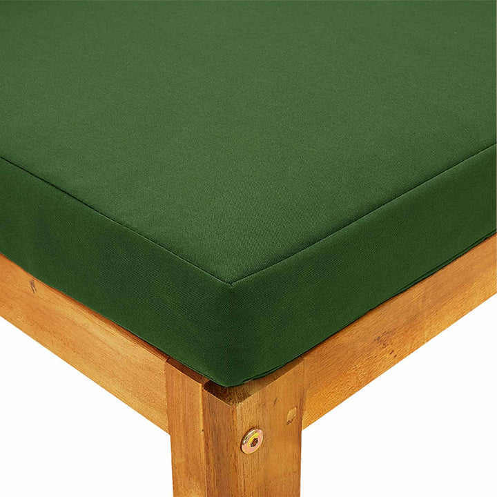 Modulær fodskammel med hynder 100 % polyester Solid-Acacia