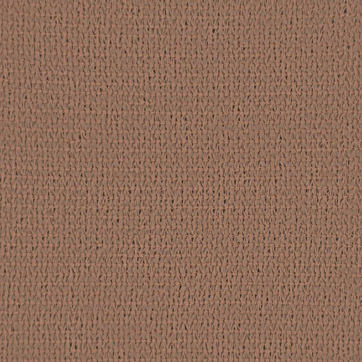 Altan Skærm 120 x 800 cm HDPE og Aluminium Rektangulær Gråbrun