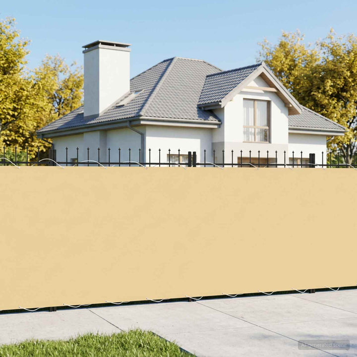 Balkon Afskærmning 180 x 600 cm Stof med PU-belægning