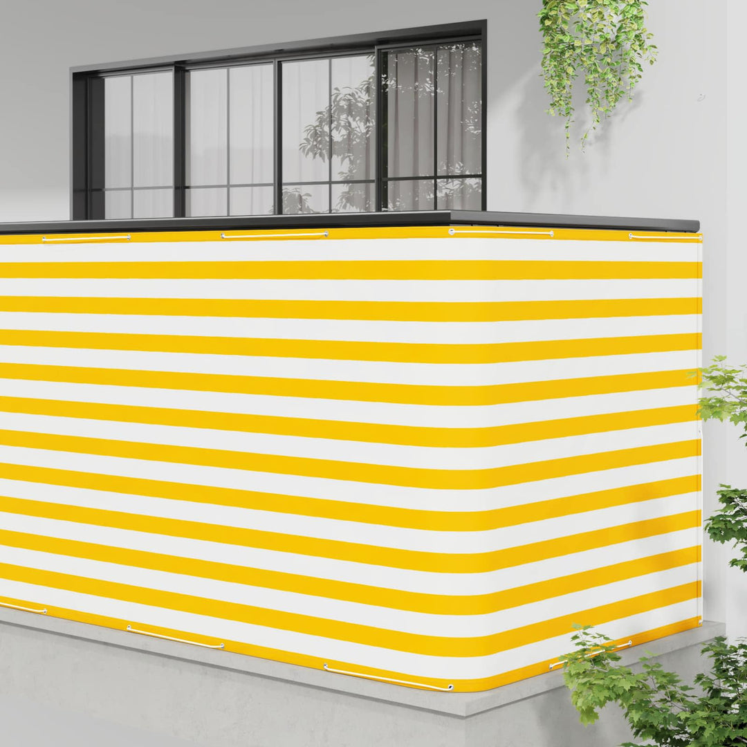 Balkon Afskærmning 150 x 800 cm Stof med PU-belægning