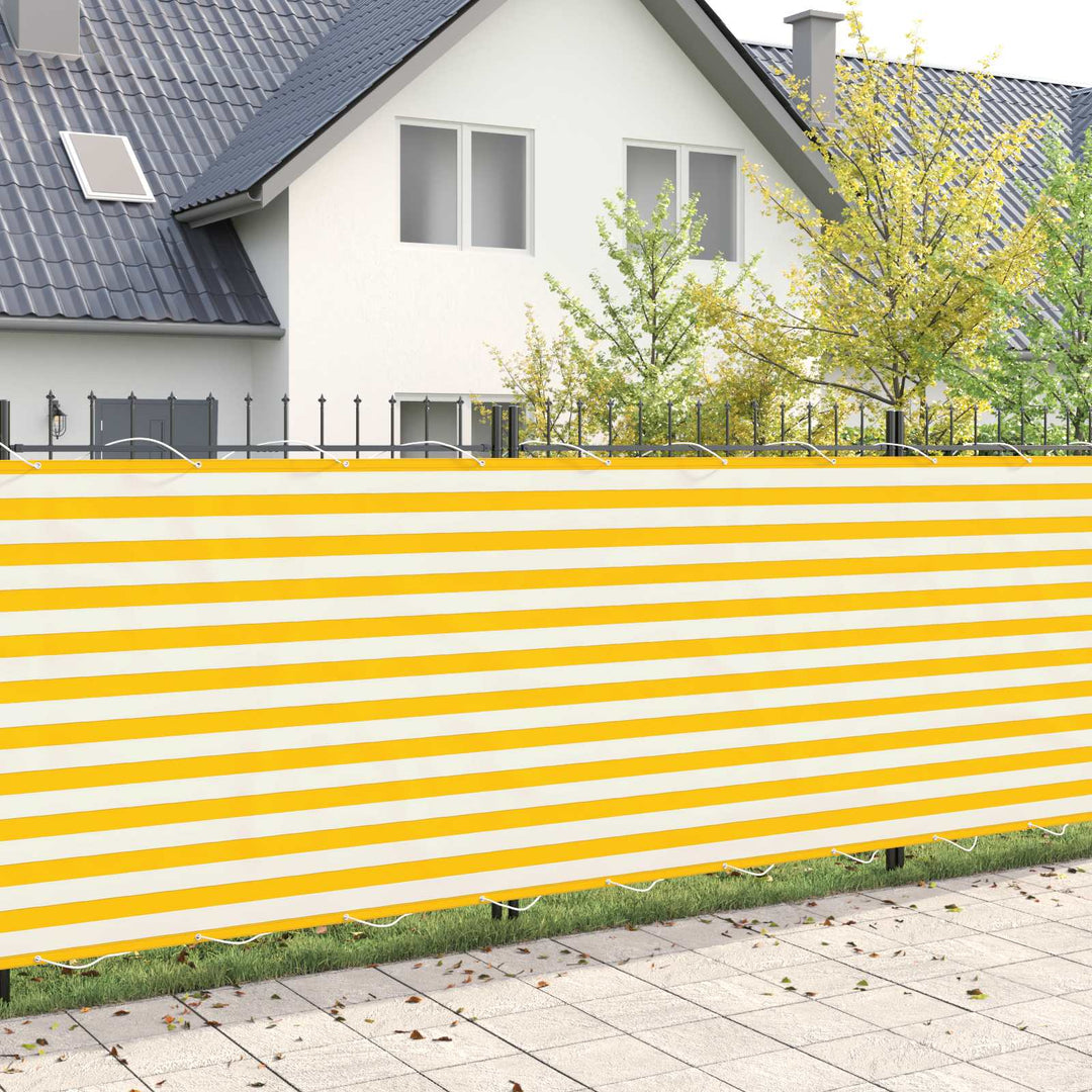Balkon Afskærmning 200 x 400 cm Stof med PU-belægning