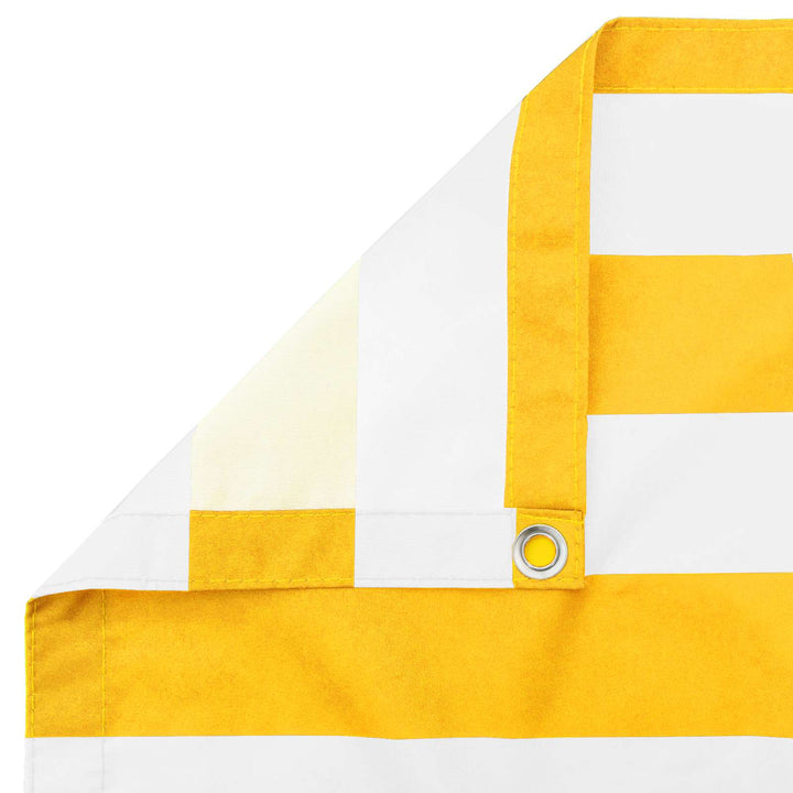 Balkon Afskærmning 200 x 500 cm Stof med PU-belægning