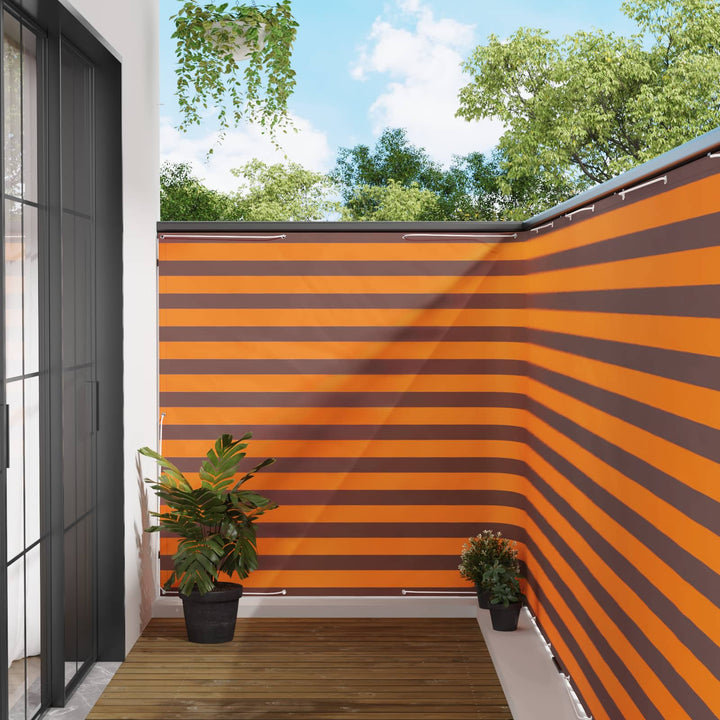 Balkon Afskærmning 150 x 700 cm Stof med PU-belægning