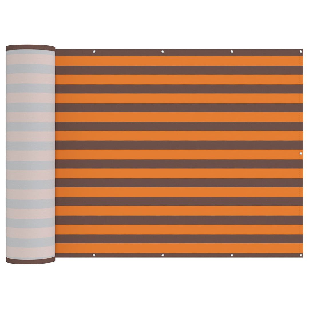 Balkon Afskærmning 150 x 1000 cm Stof med PU-belægning