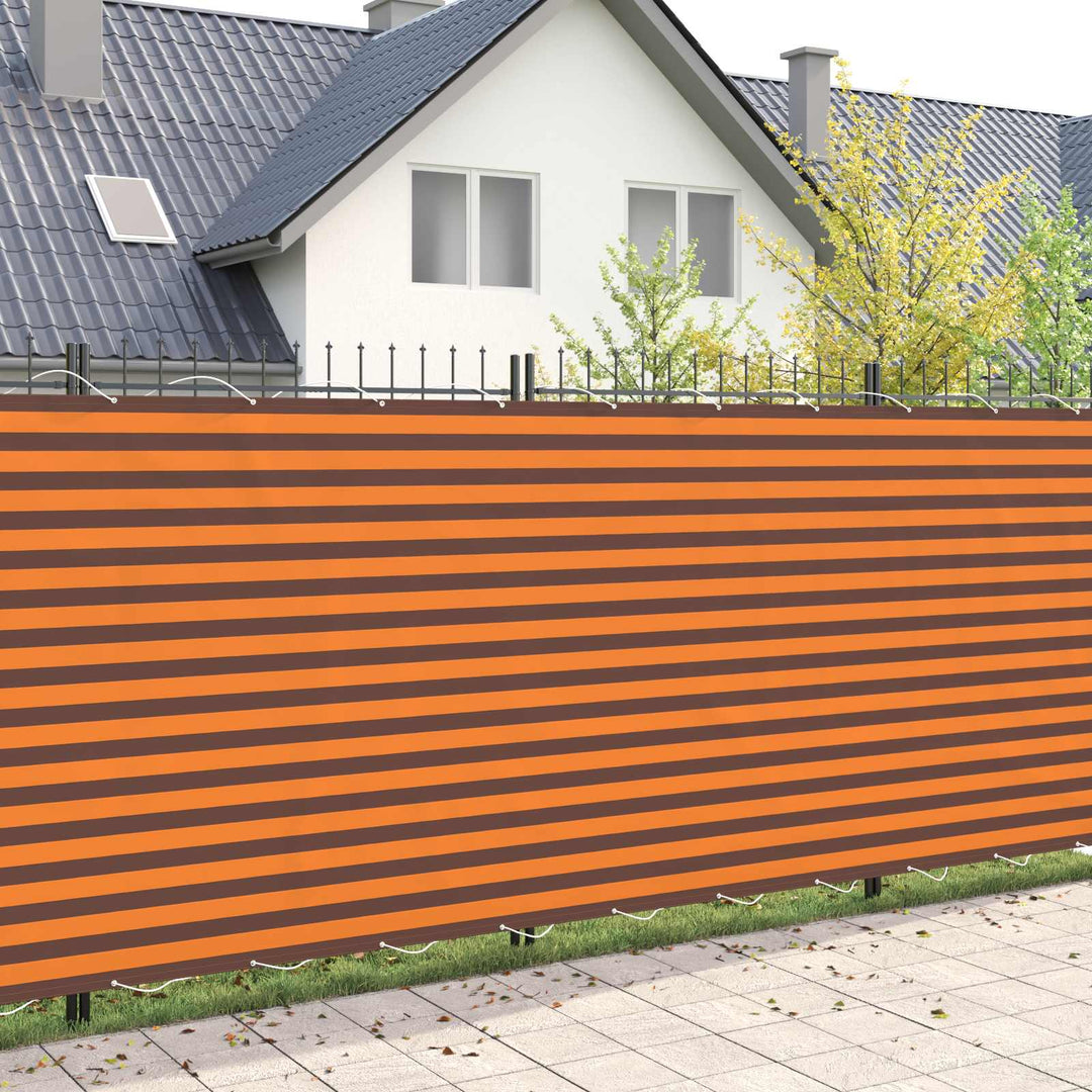 Balkon Afskærmning 200 x 600 cm Stof med PU-belægning