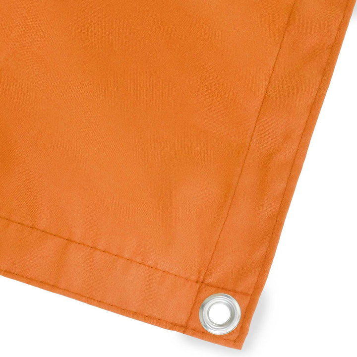 Balkon Afskærmning 200 x 700 cm Stof med PU-belægning Orange