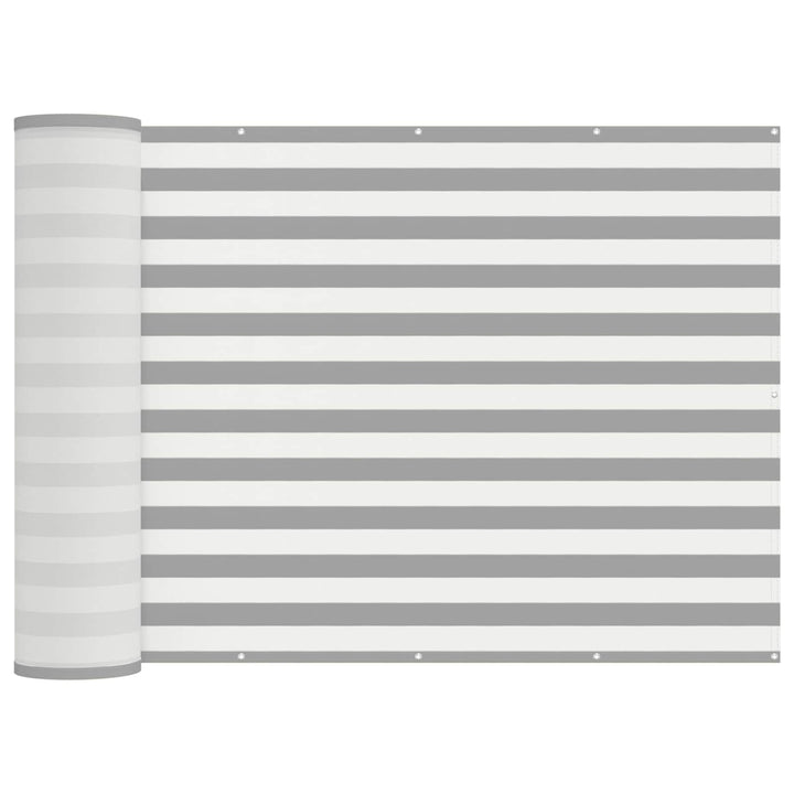 Balkon Afskærmning 200 x 400 cm Stof med PU-belægning