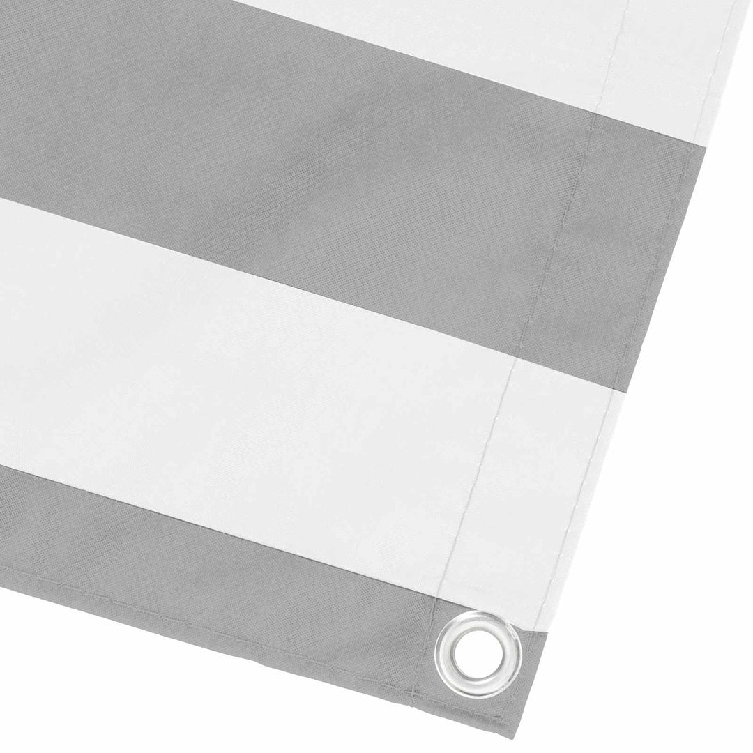 Balkon Afskærmning 200 x 500 cm Stof med PU-belægning
