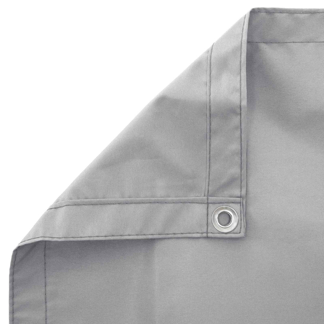 Balkon Afskærmning 1,8 x 25 m Stof med PU-belægning Lysegrå