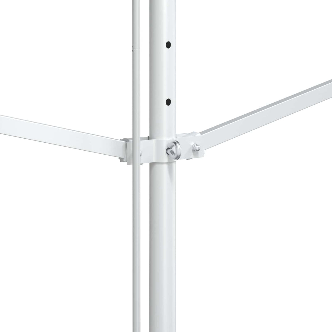 Fritstående markise 4 × 3 m Polyester Antracit