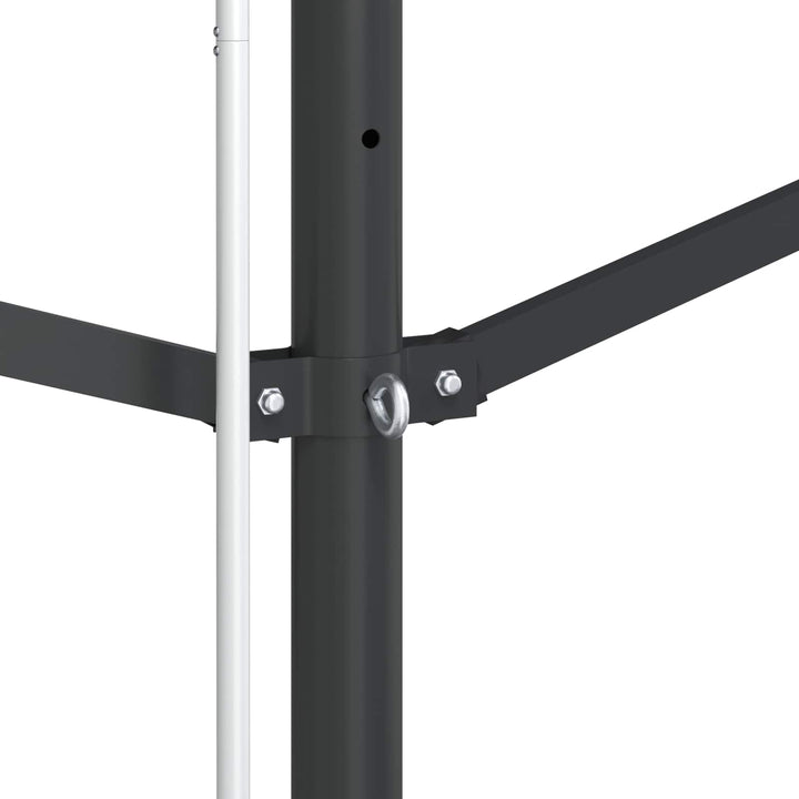 Fritstående markise Grå 6 x 3 m Polyester