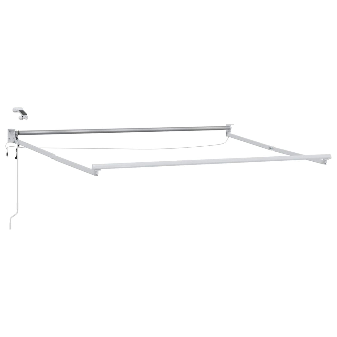 Elektrisk Utrækkelig Markise Sandfarvet