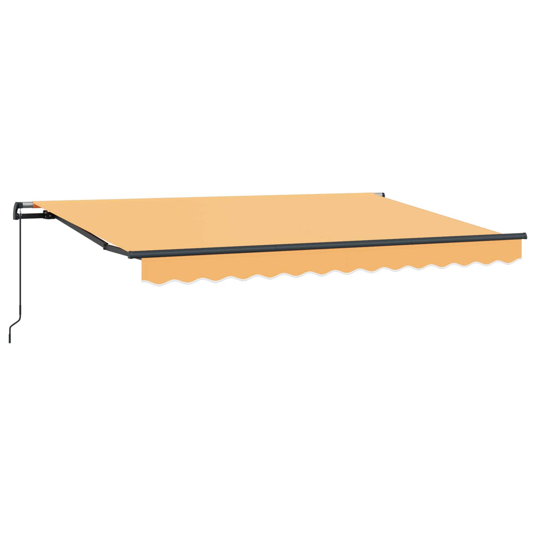 Udtrækkelig markise Sandfarvet 400 × 300 cm