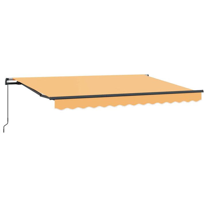 Udtrækkelig markise Sandfarvet 400 × 300 cm