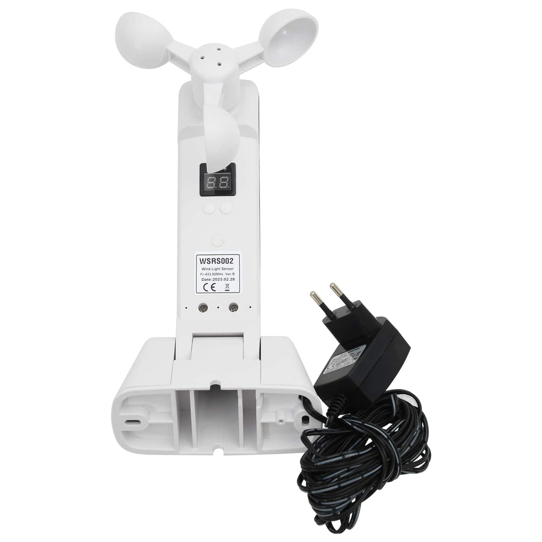 Udtrækkelig markise Sandfarvet 500 × 350 cm Polyester