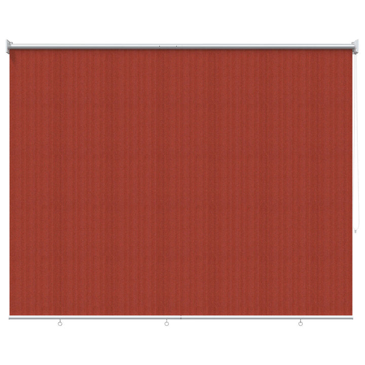 Udendørs rulleskærm 90% UV blok Terracotta 160 x 140 cm HDPE