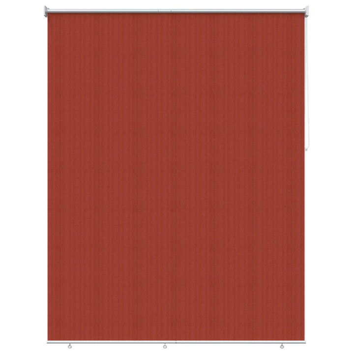 Udendørs rulleskærm 90% UV blok Terracotta 180 x 230 cm HDPE