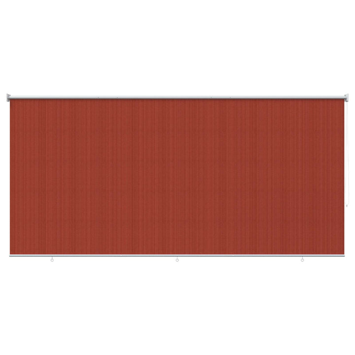 Udendørs rulleskærm 90% UV blok Terracotta 300 x 230 cm HDPE