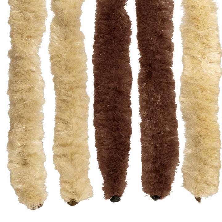 Insektgardin i chenille Brun og Beige 56 x 185 cm 100% PP