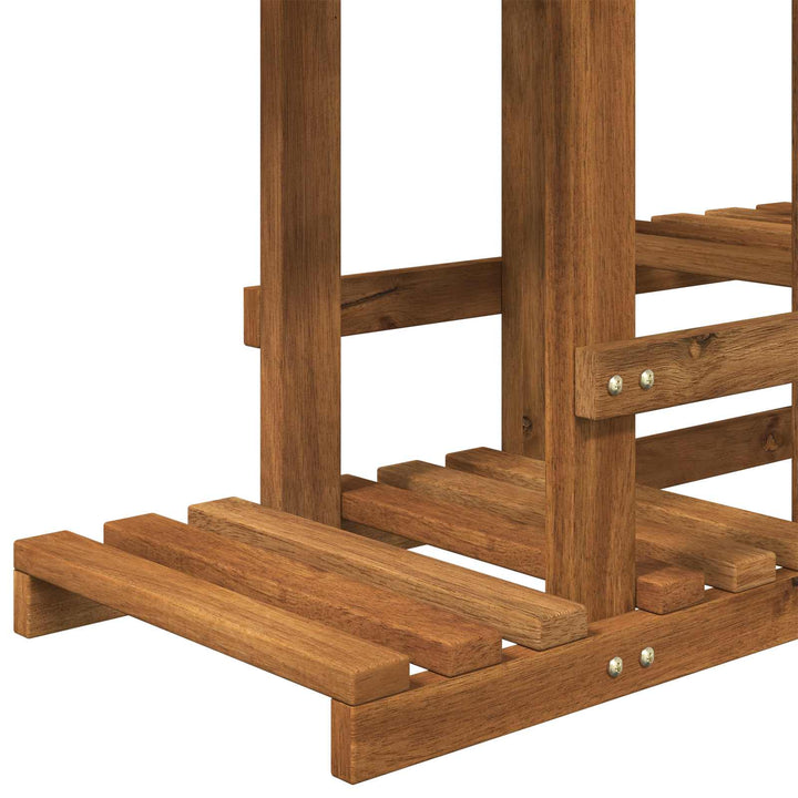 Planteholder Naturfarvet 93,5 x 25 x 91,5 cm Massivt Akacietræ