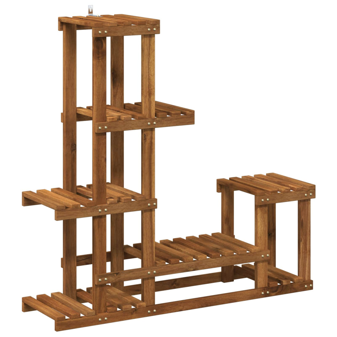 Planteholder Naturfarvet 93,5 x 25 x 91,5 cm Massivt Akacietræ