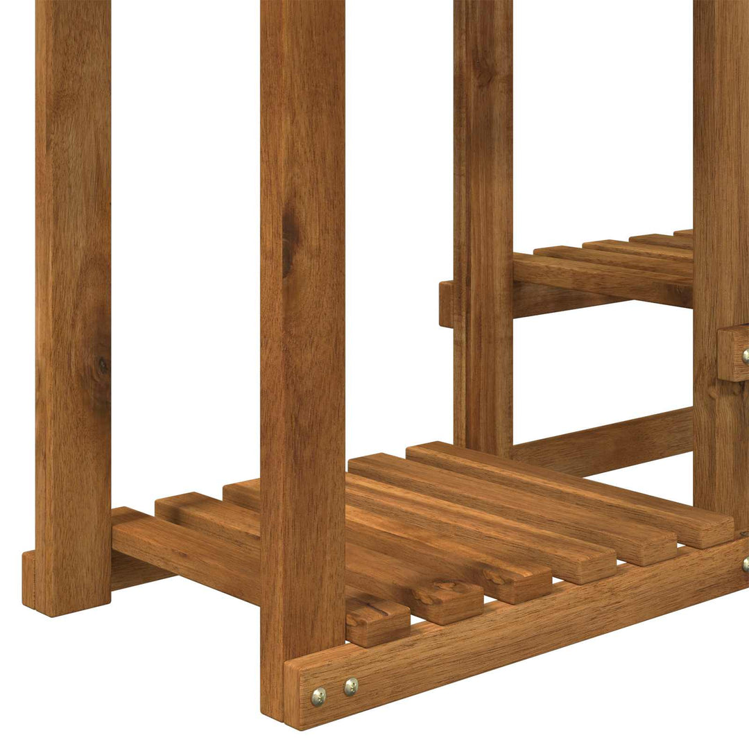 Planteholder Naturfarvet 90 x 25 x 73 cm Massivt Akacietræ