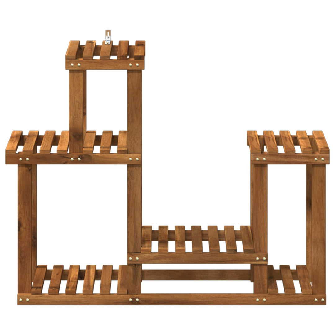 Planteholder Naturfarvet 90 x 25 x 73 cm Massivt Akacietræ