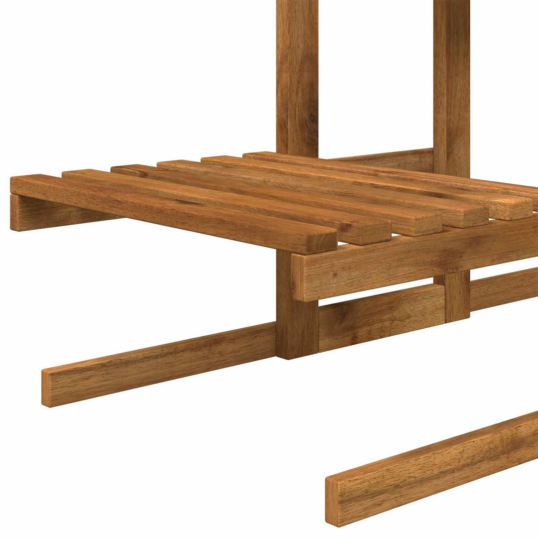 Planteholder Naturfarvet 82 x 36 x 60 cm Massivt Akacietræ