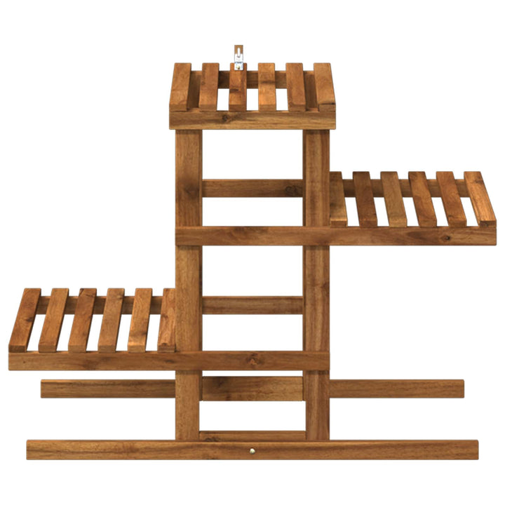 Planteholder Naturfarvet 82 x 36 x 60 cm Massivt Akacietræ
