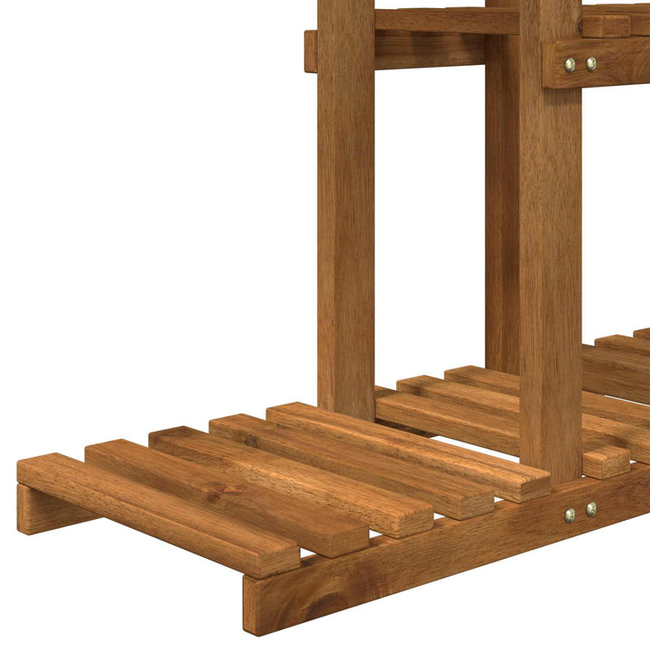 Planteholder Naturfarvet 68 x 23,5 x 140 cm Massivt Akacietræ