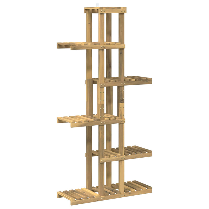 Planteholder Hvid 68 x 23,5 x 140 cm Massivt Akacietræ