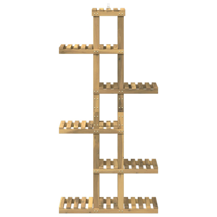 Planteholder Hvid 68 x 23,5 x 140 cm Massivt Akacietræ