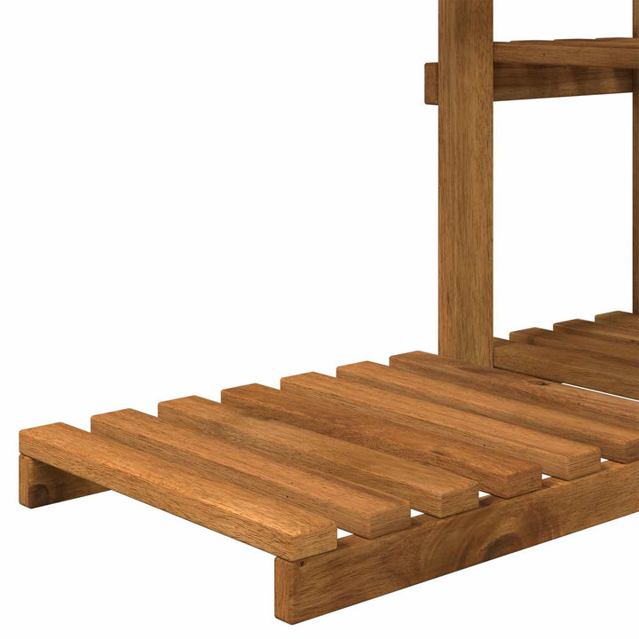 Planteholder Naturfarvet 93 x 25 x 114,5 cm Massivt Akacietræ