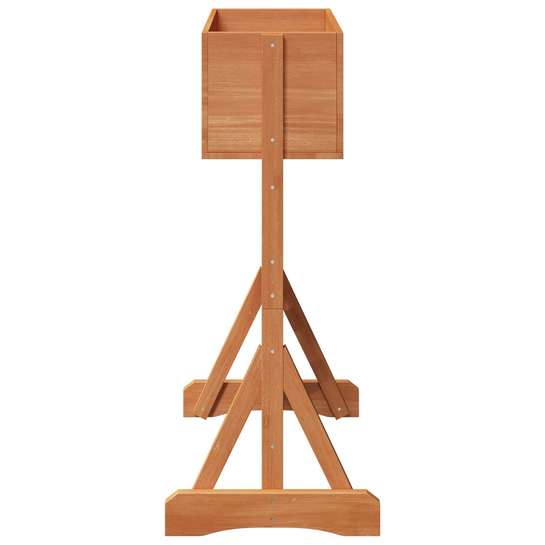 Vertikal have trellis Orange 48 x 30 x 70,5 cm Massivt Fyrretræ
