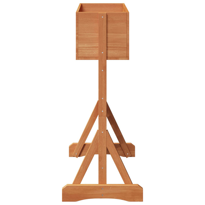 Vertikal have trellis Orange 48 x 30 x 70,5 cm Massivt Fyrretræ