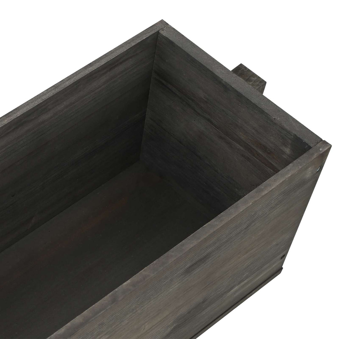 Vertikal have trellis Grå 48 x 30 x 70,5 cm Massivt Fyrretræ