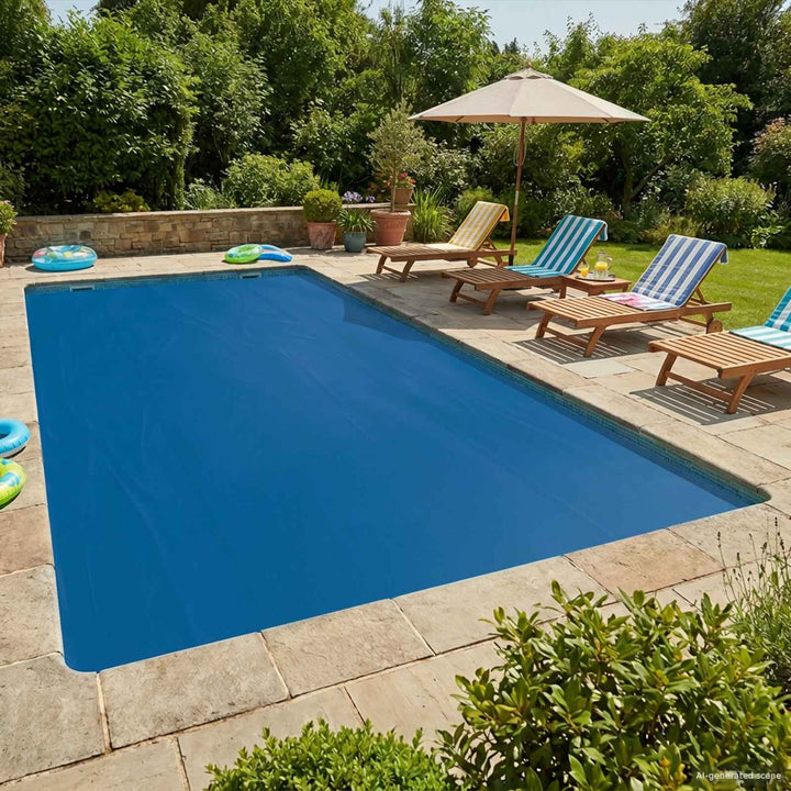 Solar Pool Cover Ekstra Tung 800 x 500 cm 400 μm Firkantet PE