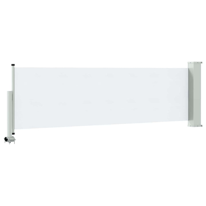 Side Markise 60 x 300 cm Rektangulær Hvid