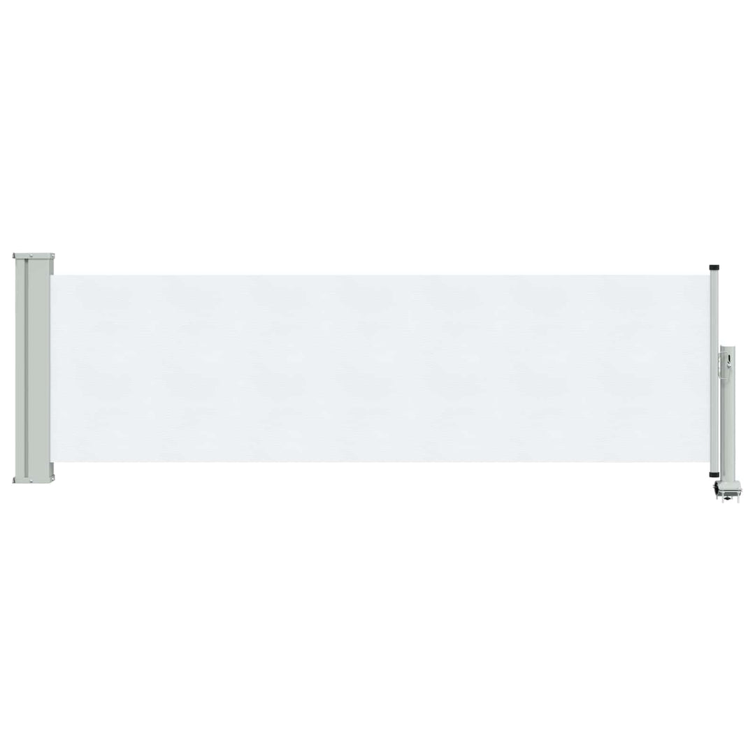 Side Markise 100 x 300 cm 100% polyester jern stål Rektangulær
