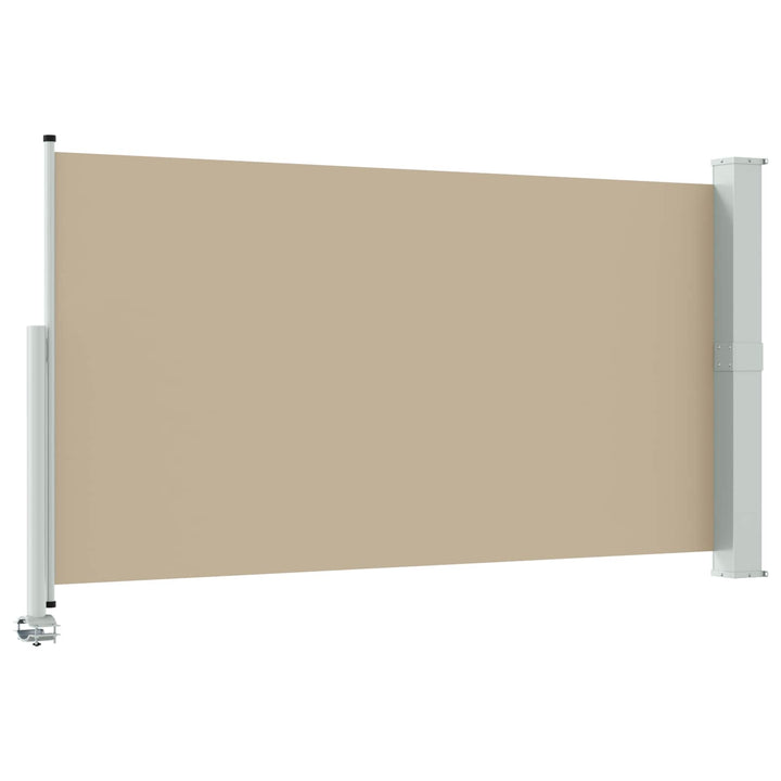 Side Markise 140 x 300 cm 100% polyester jern stål Rektangulær