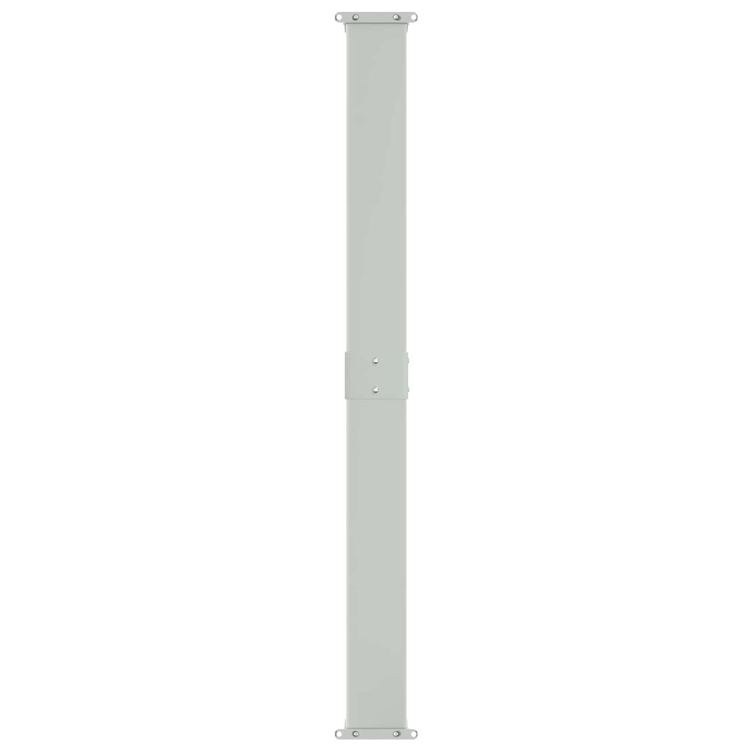 Udtrækkeligt side-markise 117 x 600 cm Polyester Rektangulær
