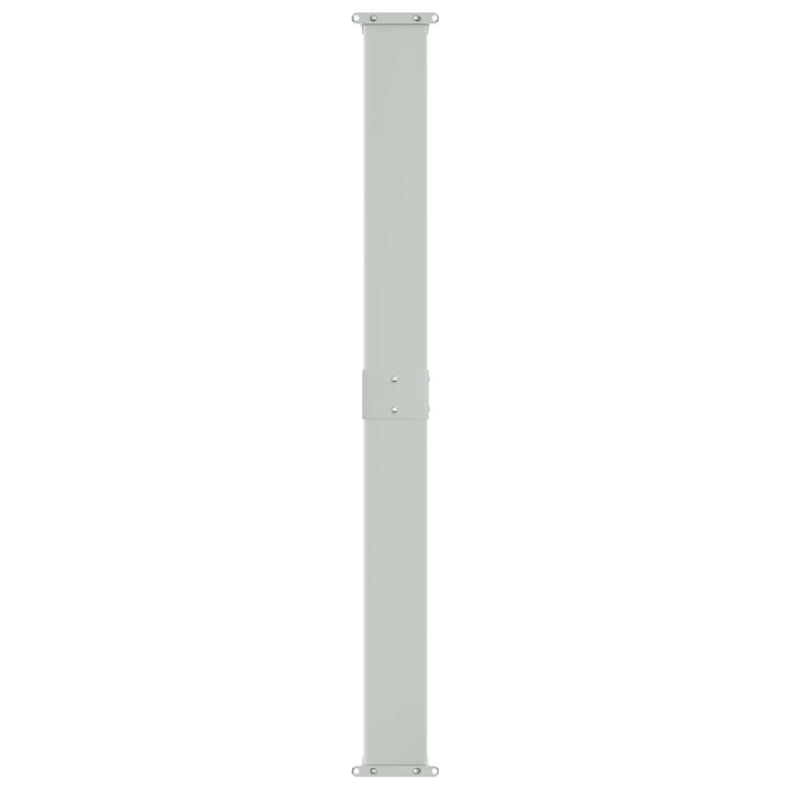 Udtrækkeligt side-markise 117 x 600 cm Polyester Rektangulær