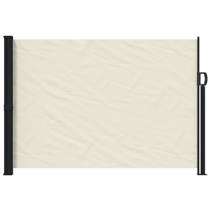 Udtrækkeligt side-markise Cremefarvet 300 x 170 cm Polyester